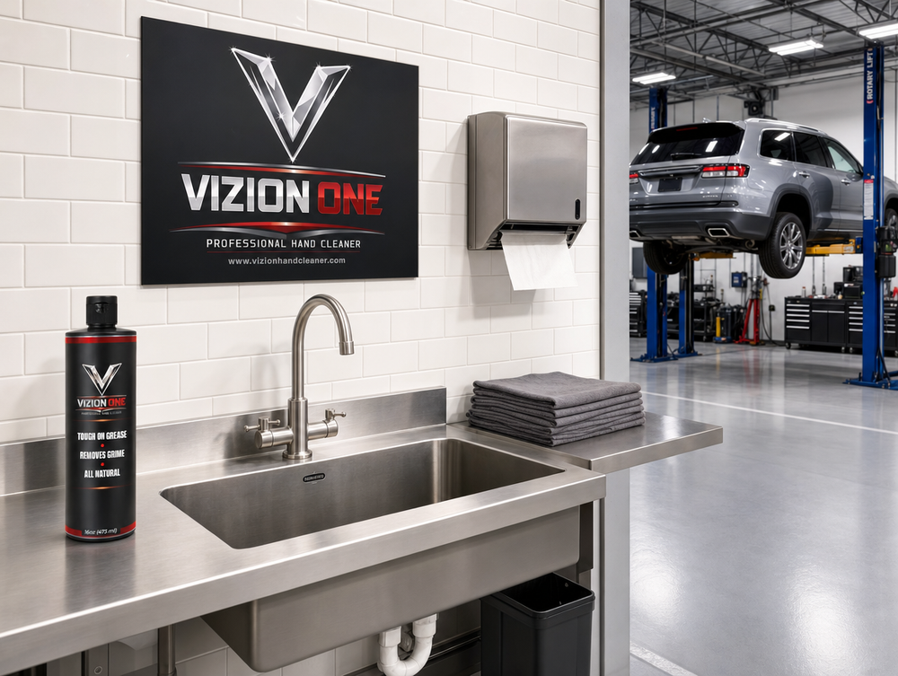 How to Set Up a Better Hand-Cleaning Station for Your Automotive Shop